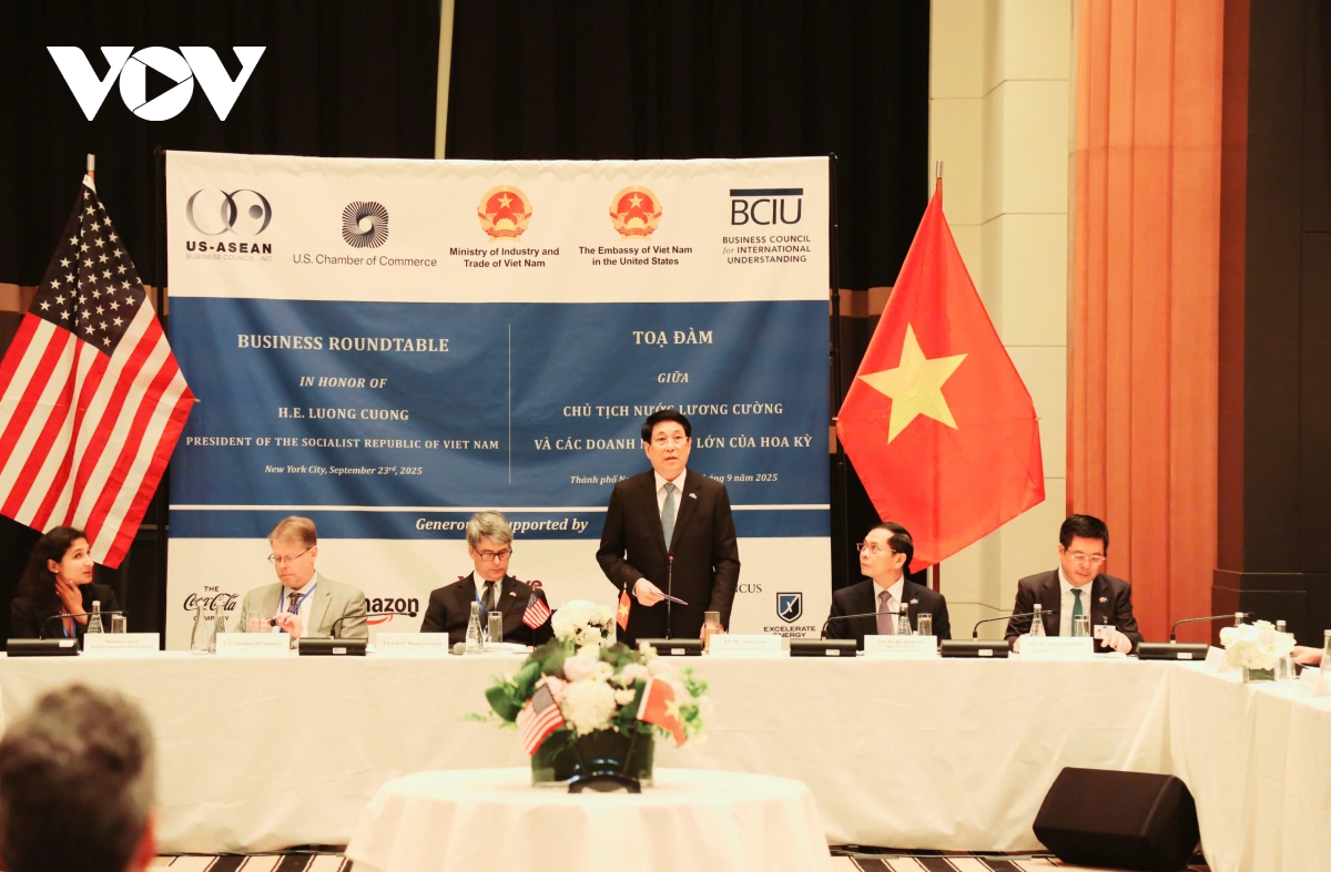 chủ tịch nước lương cường dự toạ đàm với các doanh nghiệp hoa kỳ hình ảnh 2 chu tich nuoc luong cuong du toa dam voi cac doanh nghiep hoa ky hinh anh 2
