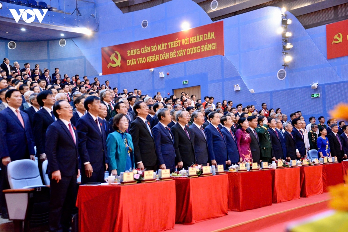 chu tich quoc hoi du Dai hoi Dang bo tinh khanh hoa nhiem ky 2025-2030 hinh anh 2