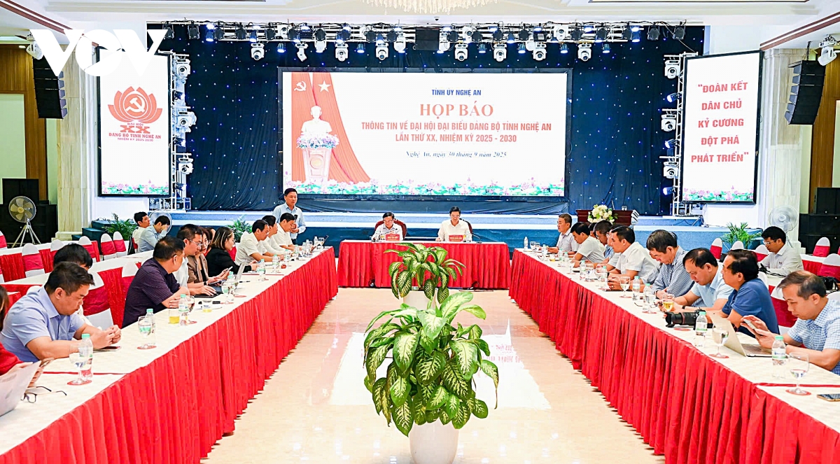 Nghệ An đặt mục tiêu trở thành cực tăng trưởng tầm quốc gia vào năm 2030