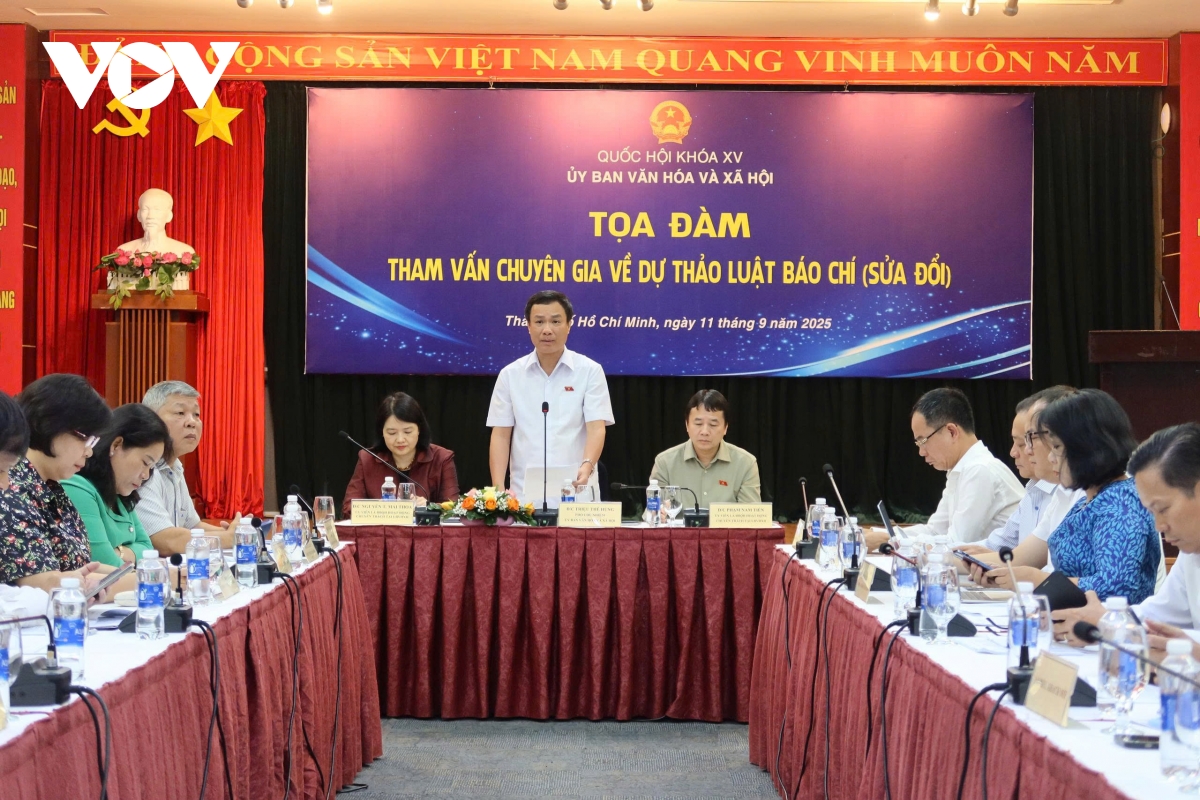 Cơ quan báo chí góp ý nhiều nội dung dự thảo Luật Báo chí (sửa đổi)