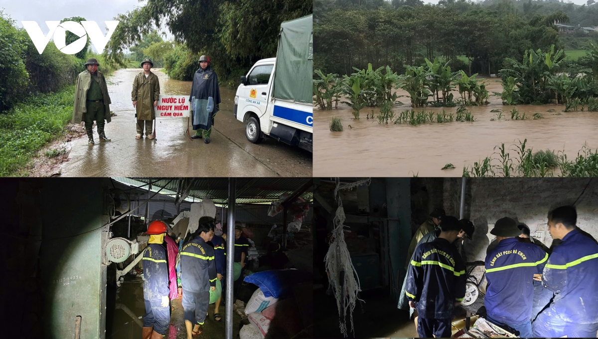 Công an Thái Nguyên chủ động ứng phó bão số 10, quyết liệt bảo đảm an toàn cho người dân