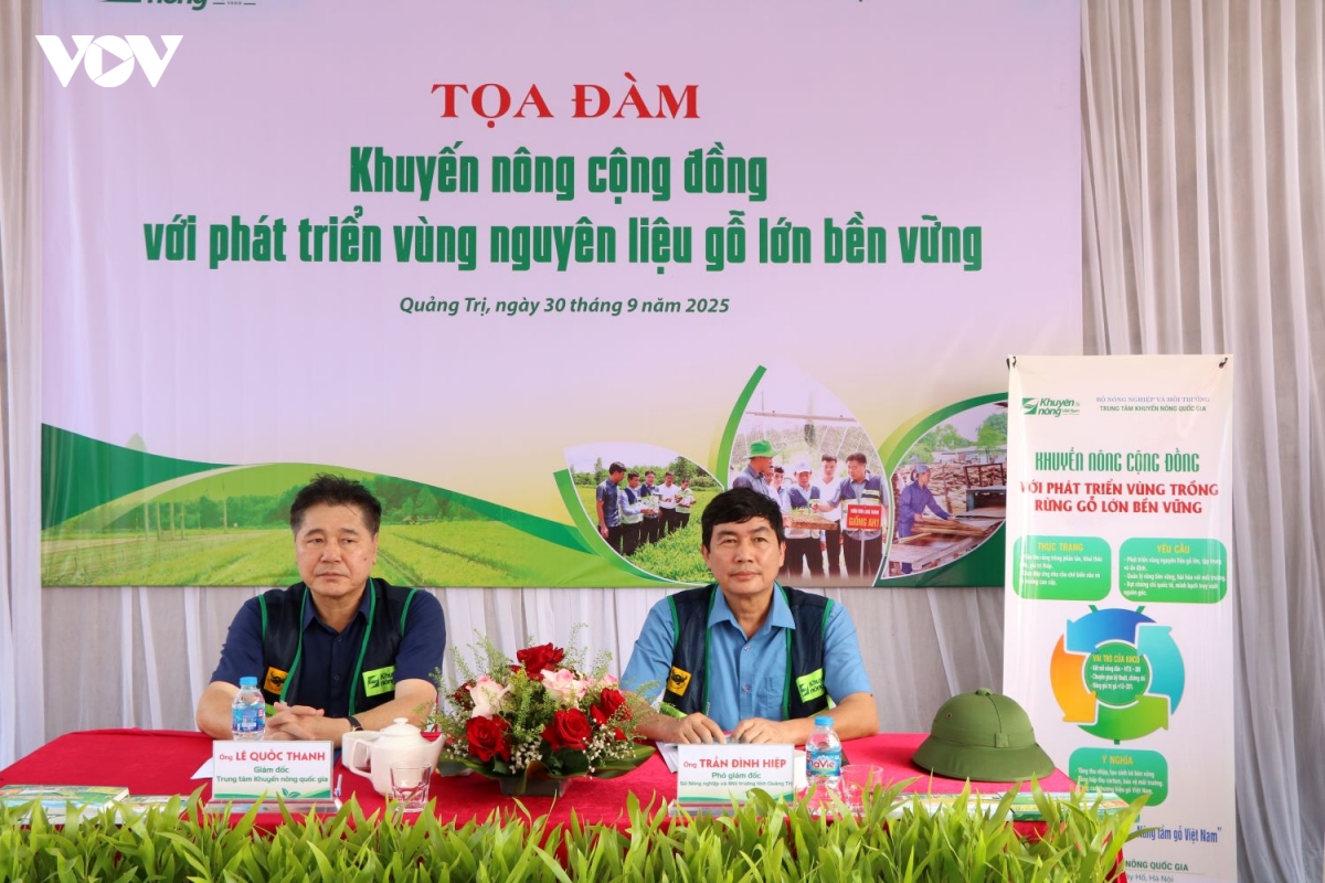 khuyen nong cong dong chung tay phat trien vung nguyen lieu go lon ben vung hinh anh 2