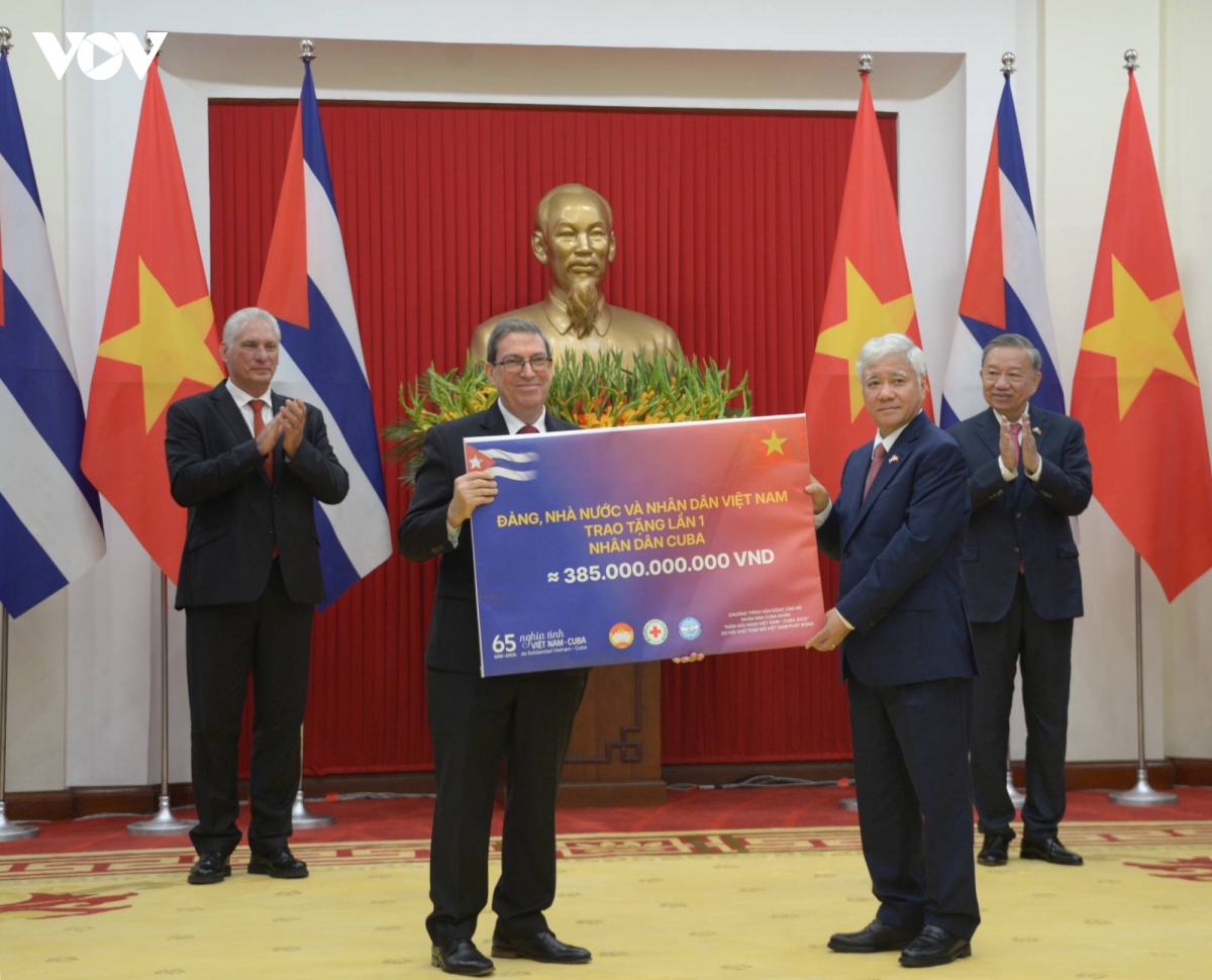 tong bi thu Doan ket, ung ho cuba la luong tam va trach nhiem cua nhung nguoi cong san hinh anh 4