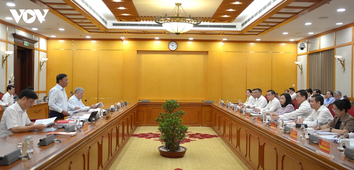 bo chinh tri cho y kien ve chuan bi Dai hoi Dang bo cac tinh ninh binh, Dak lak, lao cai hinh anh 1
