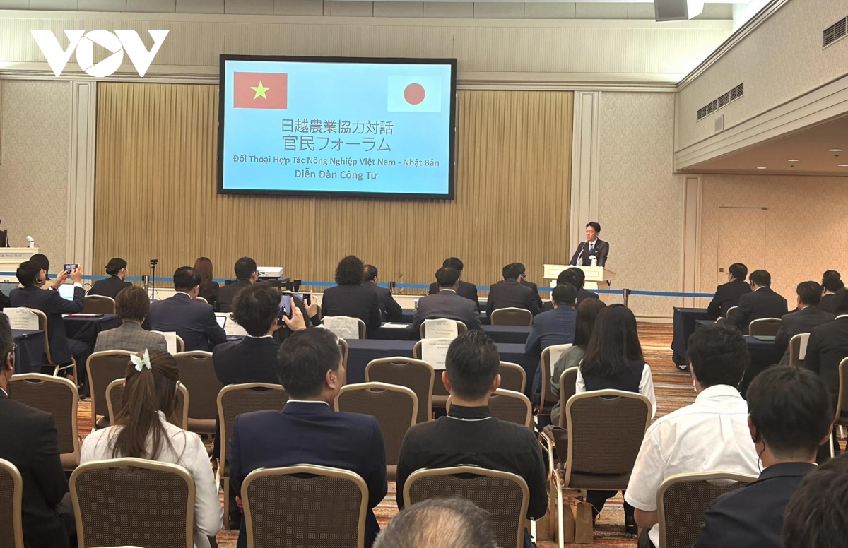 Diễn đàn công tư Đối thoại hợp tác nông nghiệp Việt Nam - Nhật Bản