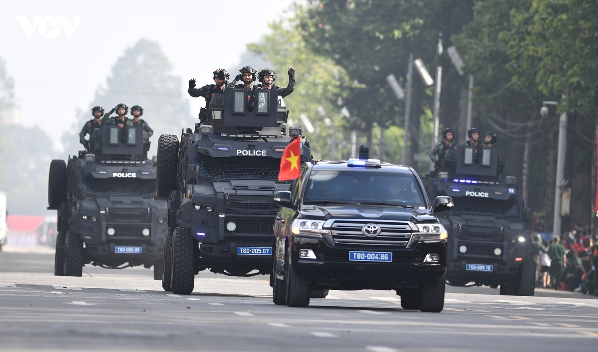 dan xe dac chung cua luc luong cong an nhan dan trong ngay quoc khanh 2 9 hinh anh 13