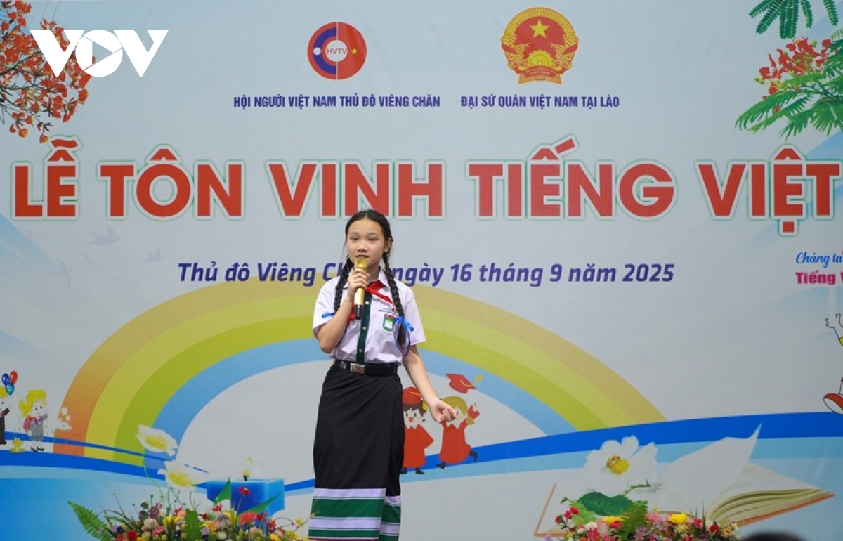 Gìn giữ và quảng bá tiếng Việt tại Lào