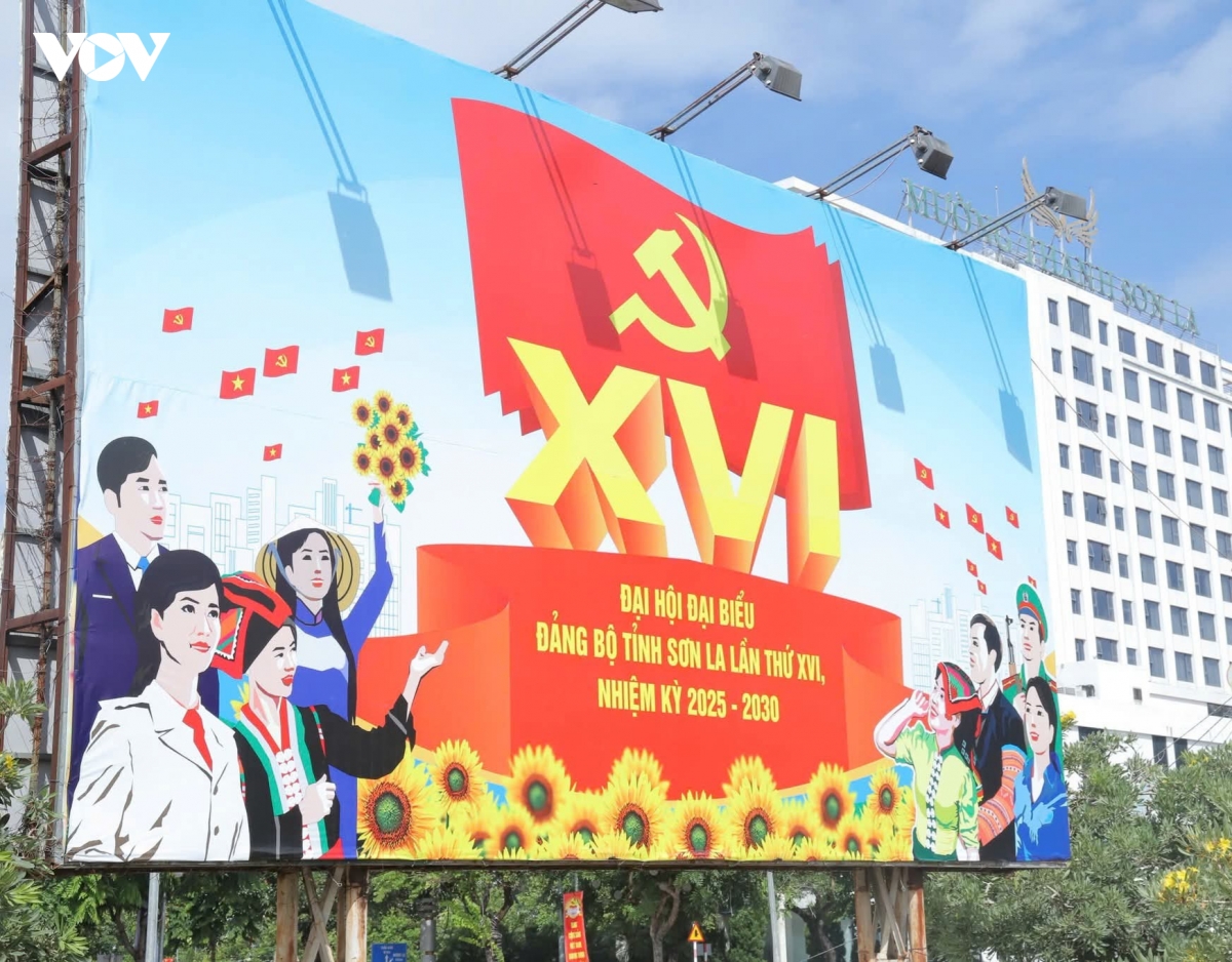 nguoi dan son la gui gam niem tin vao Dai hoi Dang bo tinh hinh anh 1