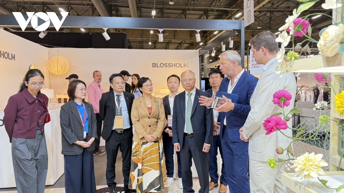 Hàng Việt Nam gây ấn tượng tại Hội chợ Nội thất và Thủ công mỹ nghệ quốc tế Paris