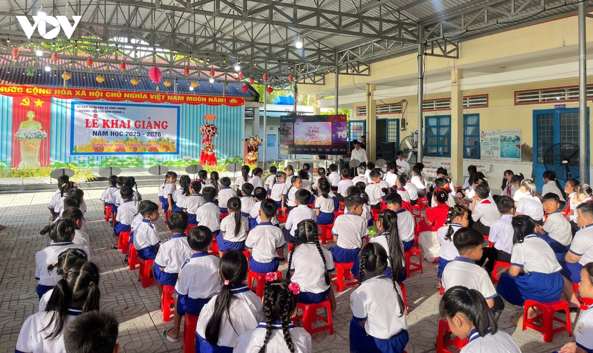hang trieu hoc sinh tai cac tinh, thanh tren ca nuoc no nuc khai giang nam hoc moi hinh anh 26