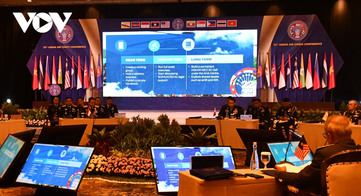 Việt Nam đóng góp tích cực tại Hội nghị Tư lệnh không quân các nước ASEAN