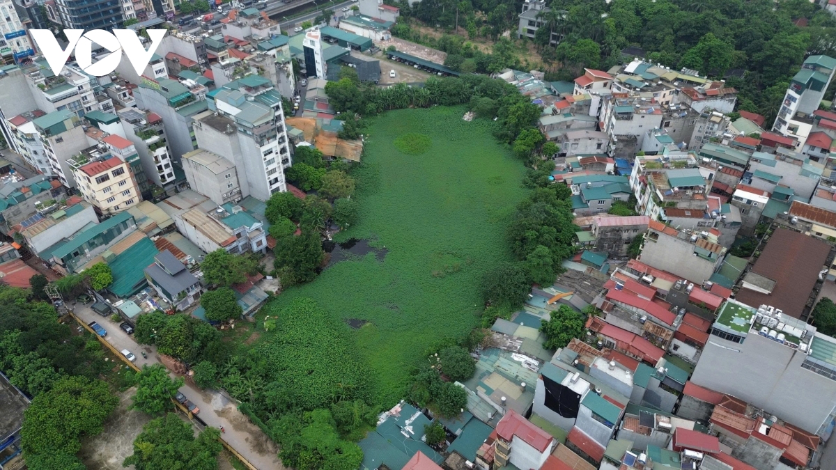 Dự án cải tạo hồ Rẻ Quạt giữa thủ đô 11 năm không giải tỏa xong mặt bằng