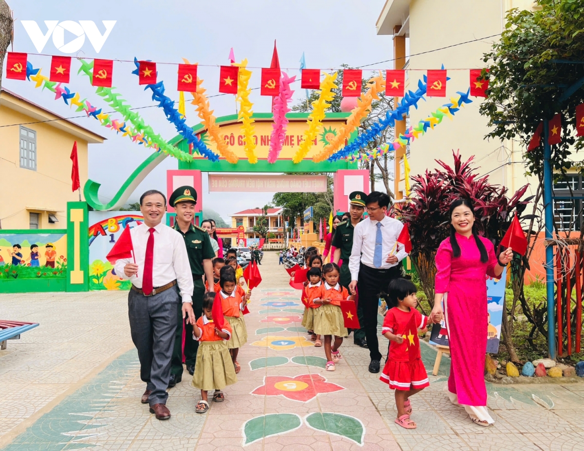 Quảng Trị xây mới và cải tạo 16 trường học vùng biên giới