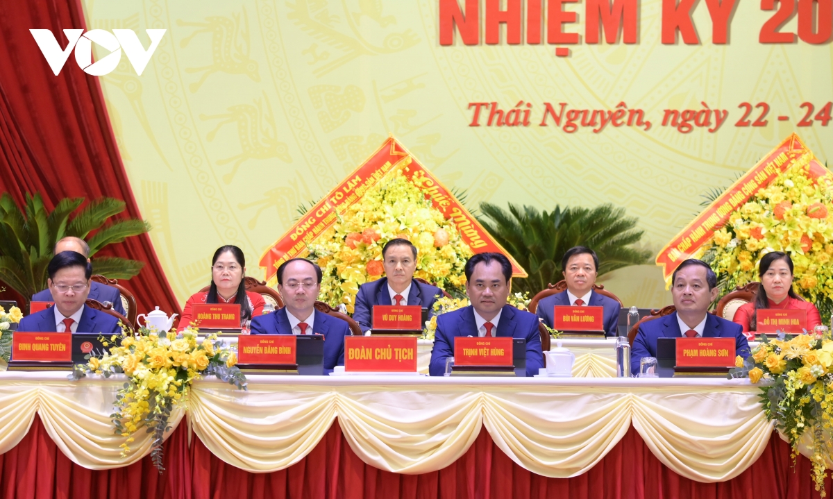 Khai mạc Đại hội đại biểu Đảng bộ Tỉnh Thái Nguyên lần thứ I, nhiệm kỳ 2025-2030