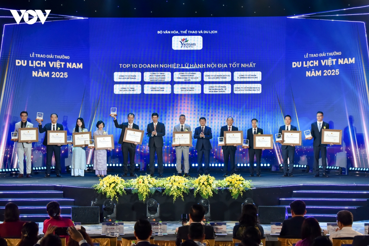 113 tap the, doanh nghiep duoc vinh danh tai giai thuong du lich viet nam 2025 hinh anh 6