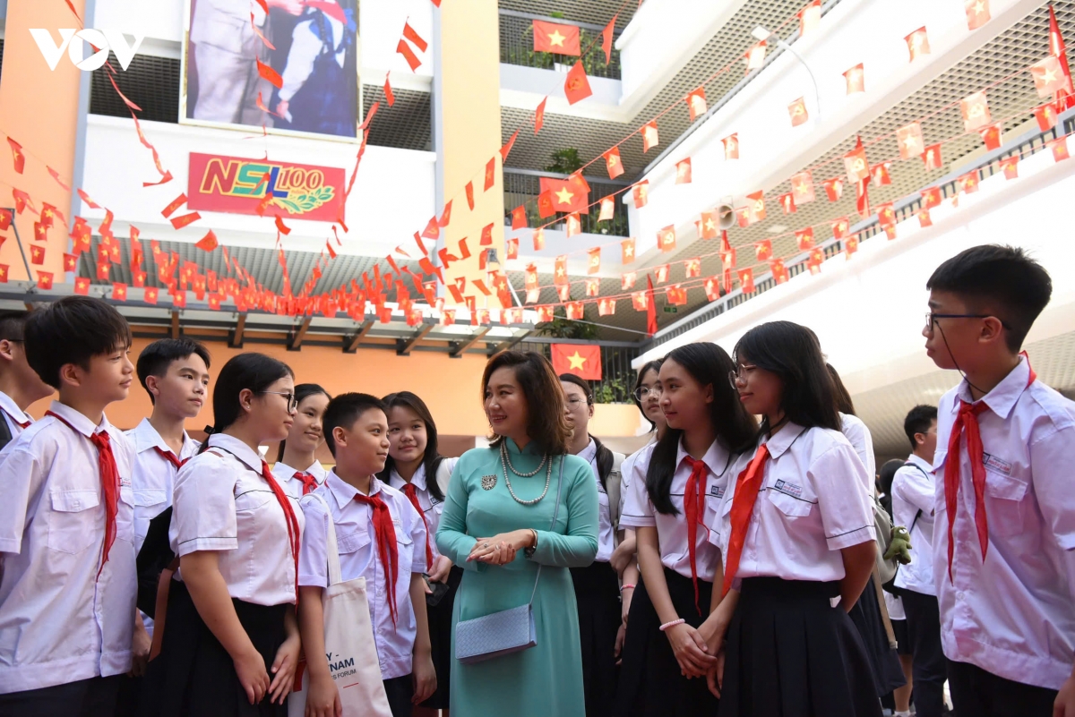no nuc ngay khai truong, khoi dau nam hoc moi day ky vong hinh anh 15