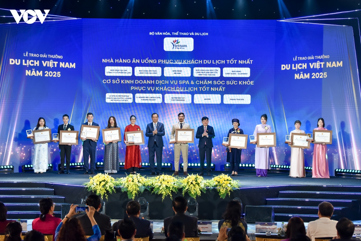 113 tap the, doanh nghiep duoc vinh danh tai giai thuong du lich viet nam 2025 hinh anh 11