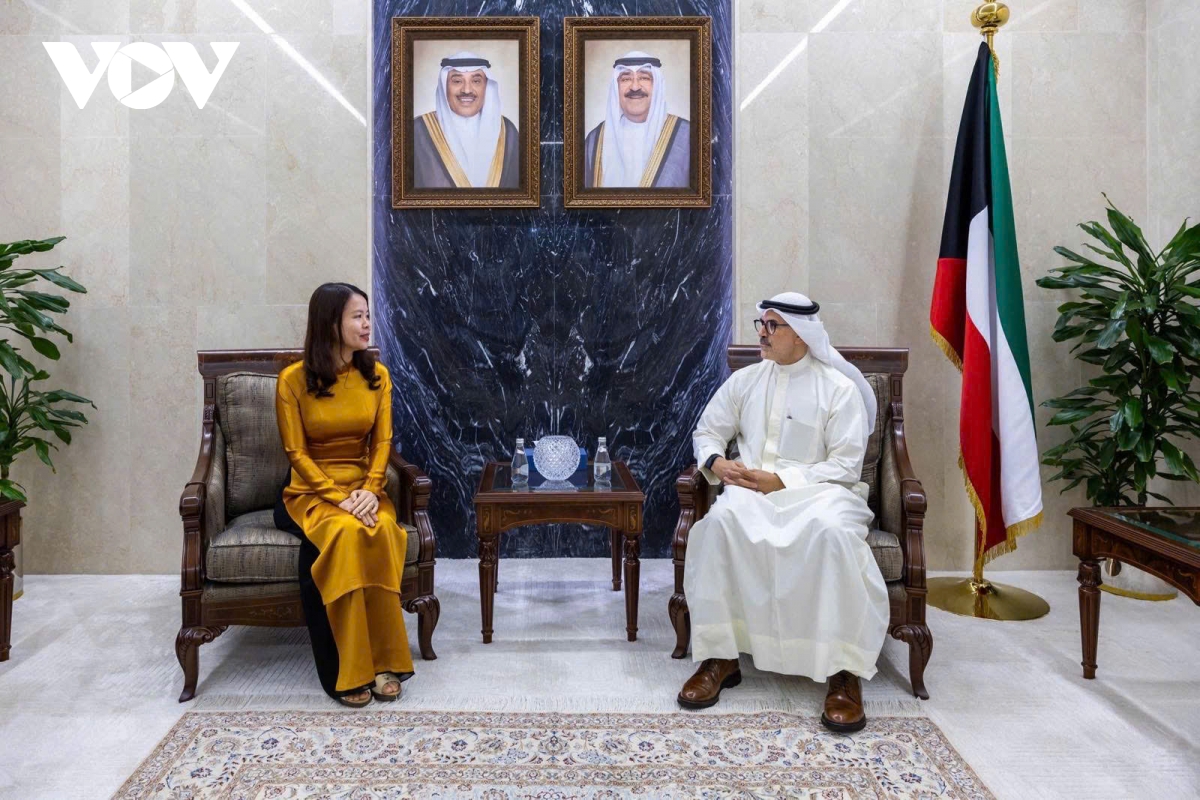 việt nam-kuwait khẳng định quyết tâm đưa quan hệ song phương lên tầm cao mới hình ảnh 1 viet nam-kuwait khang dinh quyet tam dua quan he song phuong len tam cao moi hinh anh 1