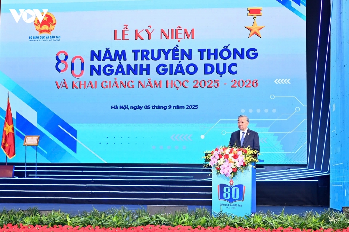 tong bi thu to lam Dang, nha nuoc nhat quan coi giao duc la quoc sach hang dau hinh anh 3