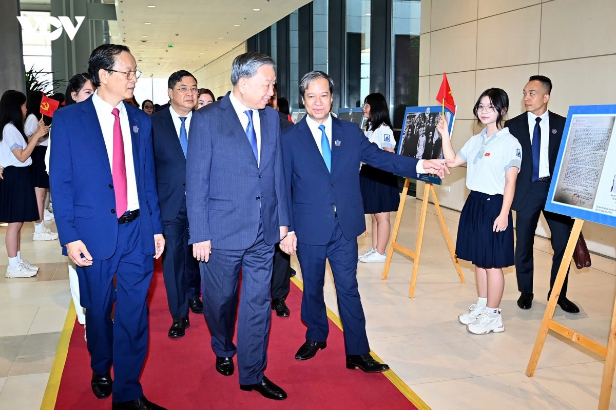 tong bi thu to lam Dang, nha nuoc nhat quan coi giao duc la quoc sach hang dau hinh anh 1