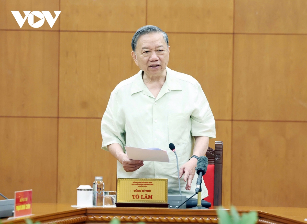 Tổng Bí thư Tô Lâm: Nông thôn giàu đẹp, văn hóa, bền vững là hậu phương vững chắc