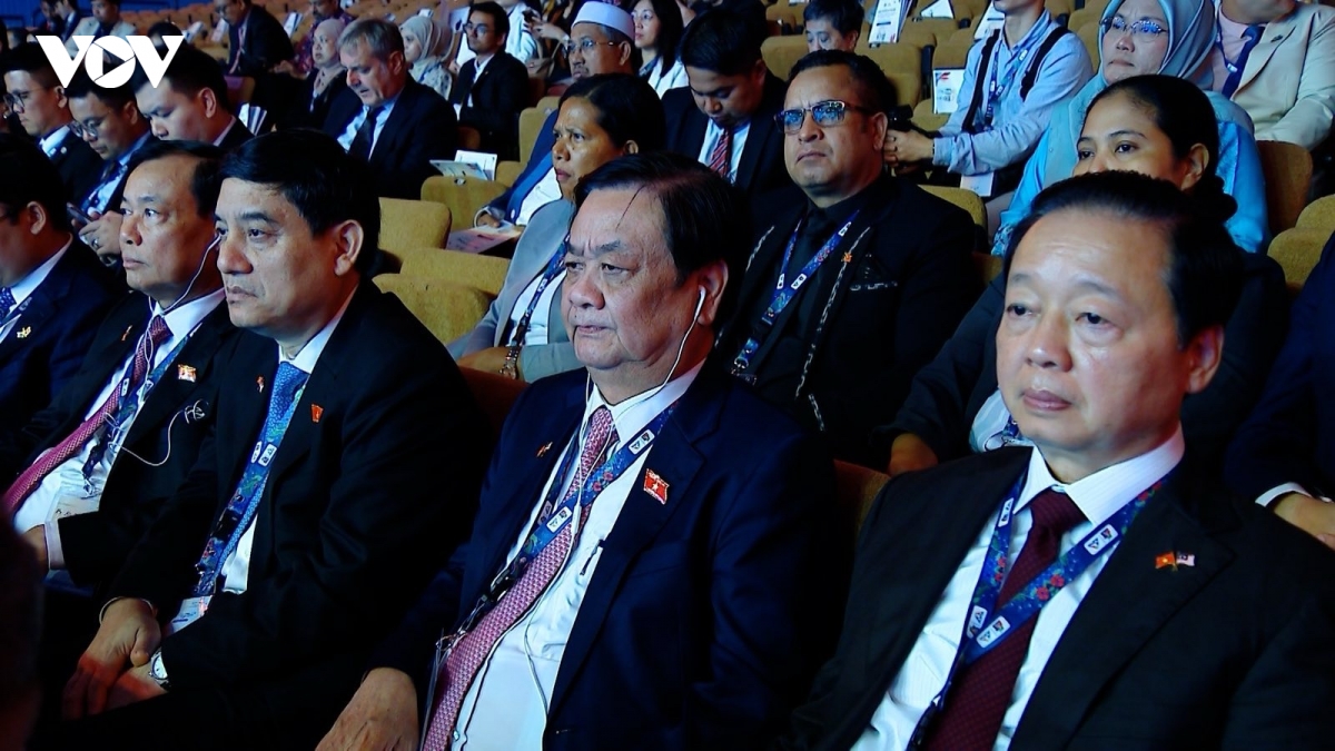 chu tich quoc hoi du khai mac Dai hoi dong lien nghi vien asean lan thu 46 hinh anh 5