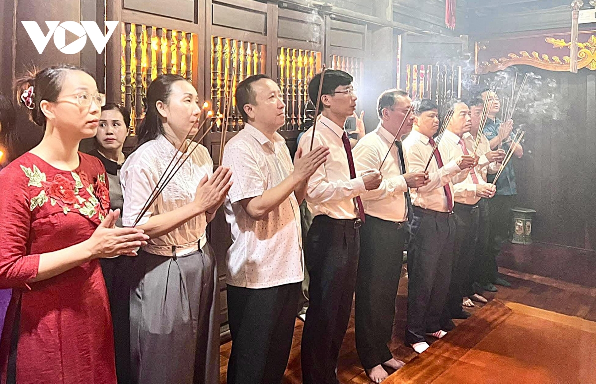 Trang trọng Lễ giỗ lần thứ 233 của Hoàng đế Quang Trung tại Nghệ An