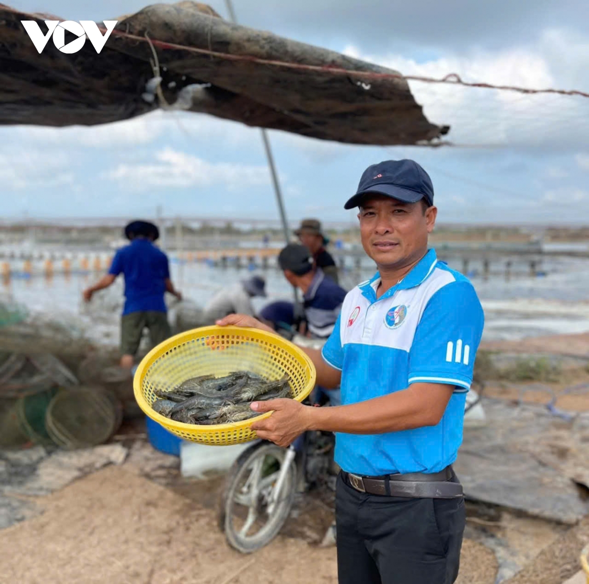 Nuôi tôm công nghệ cao giúp ngư dân Đồng Tháp vươn lên làm giàu