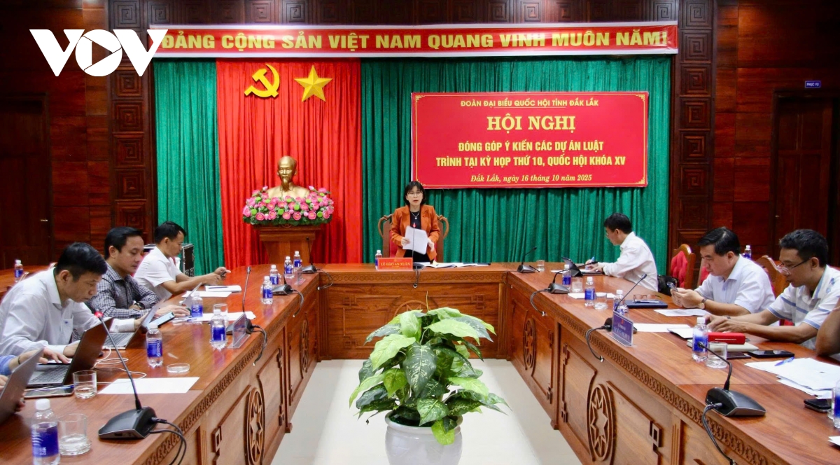 ĐBQH Đắk Lắk góp ý với 4 dự án luật nhóm khoa học và công nghệ