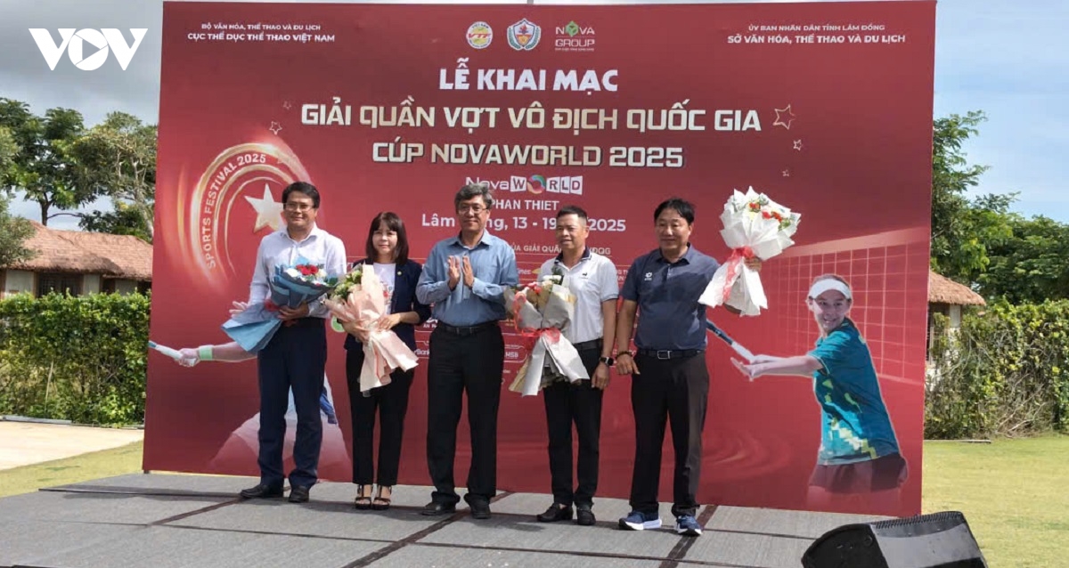hon 100 van dong vien du giai quan vot vo dich quoc gia 2025 hinh anh 1