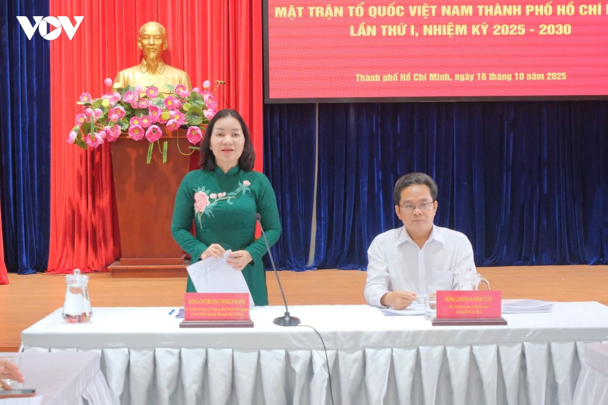 van kien Dai hoi mat tran to quoc tp.hcm lan i tu duy moi, tam nhin xa hinh anh 2