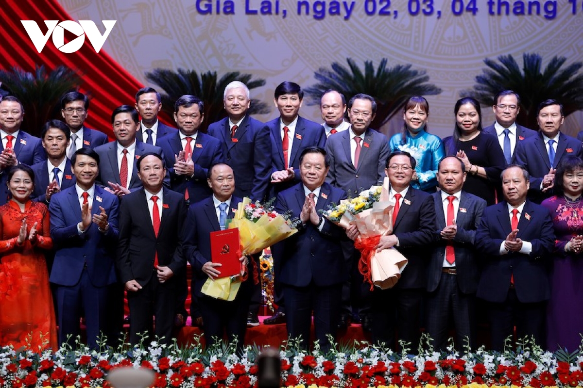 Ông Nguyễn Trọng Nghĩa dự Đại hội Đảng bộ tỉnh Gia Lai lần thứ I