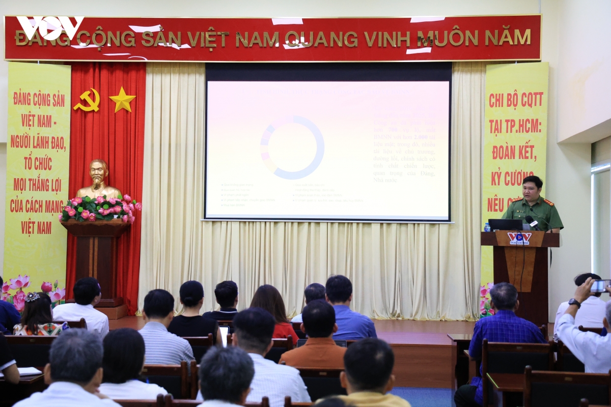 cong an tp.hcm tap huan nghiep vu bao ve bi mat nha nuoc cho cac don vi thuoc vov hinh anh 4