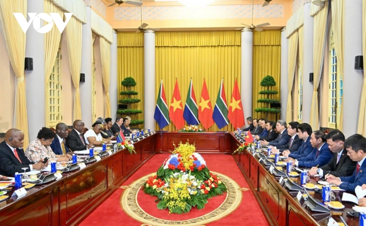vietnam, south africa hold high-level talks on measures to forge bilateral ties picture 2