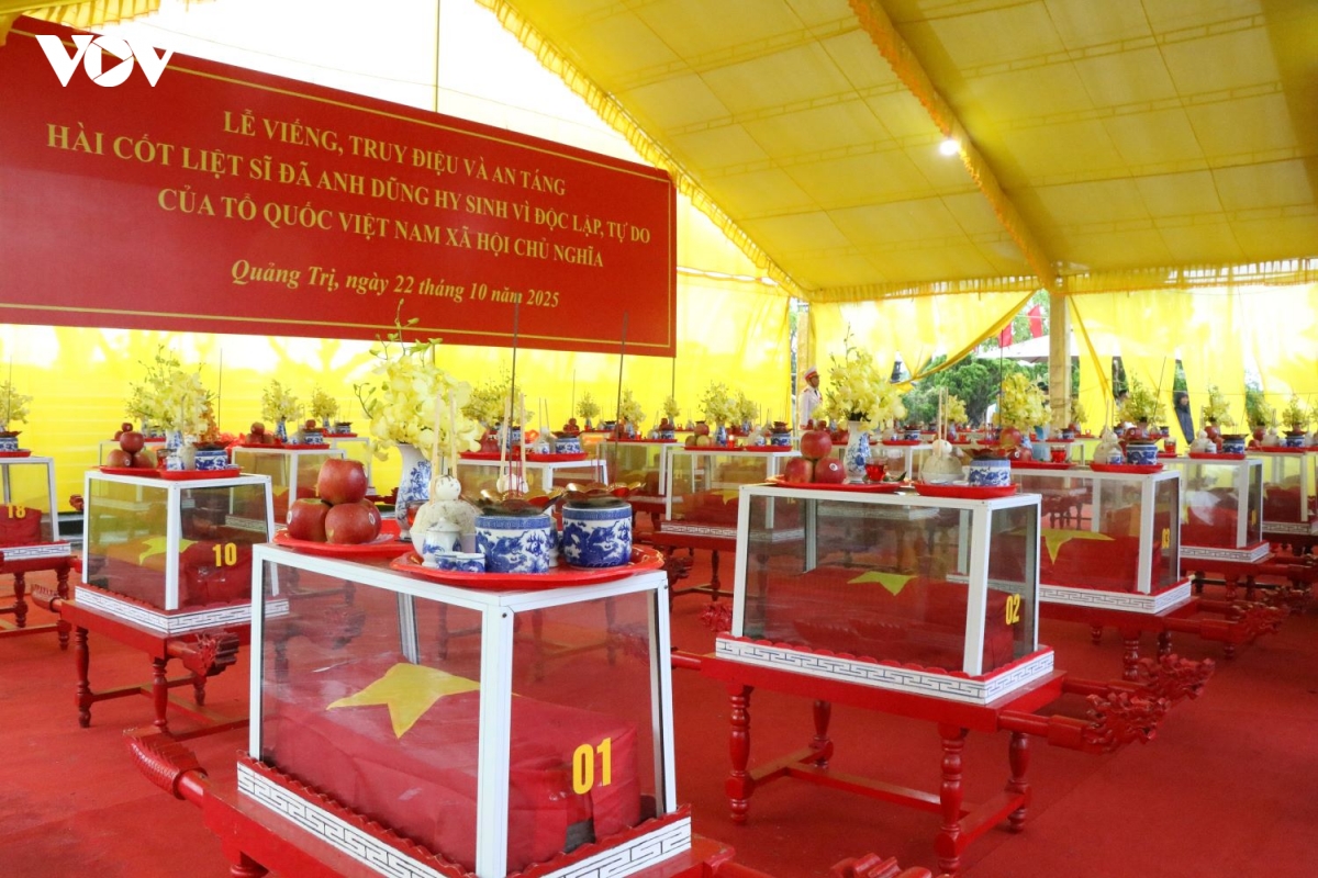 truy dieu, an tang 34 hai cot liet si tai phuong quang tri hinh anh 2