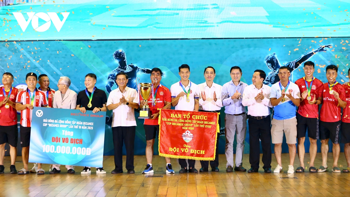 cong an tp.hcm dai thang 9-2, len ngoi vo dich cup becamex group 2025 hinh anh 2