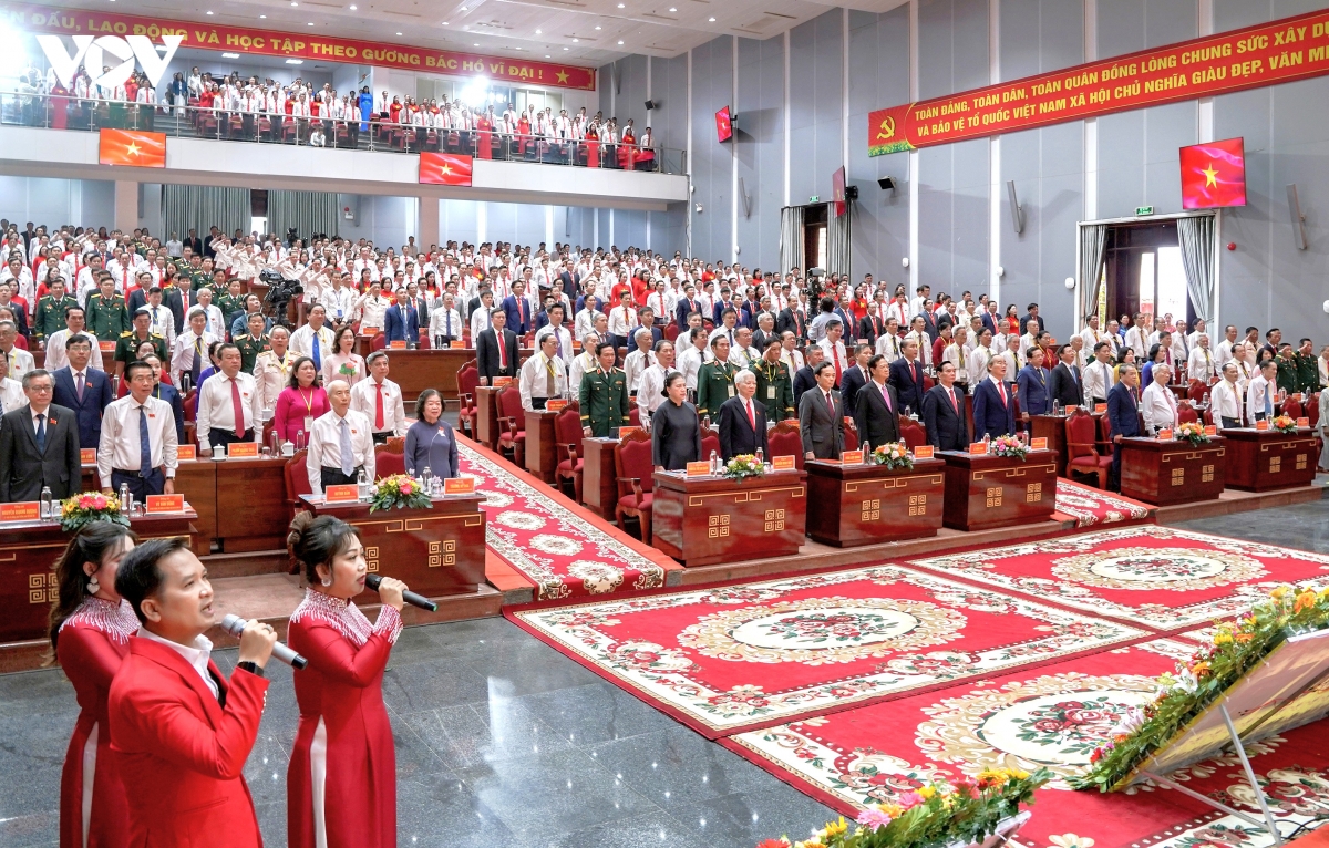Dai hoi dai bieu Dang bo tinh ca mau lan thu i thanh cong tot dep hinh anh 1
