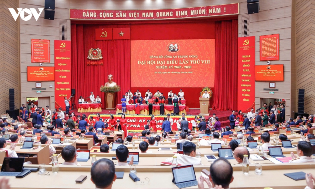 tong bi thu to lam du Dai hoi dai bieu Dang bo cong an trung uong lan thu viii hinh anh 4