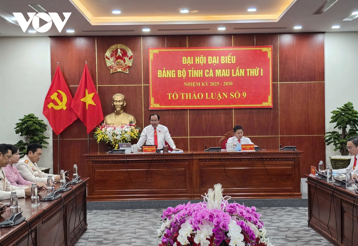 Đại hội Đảng bộ tỉnh Cà Mau: Đại biểu quan tâm phát triển kinh tế biển