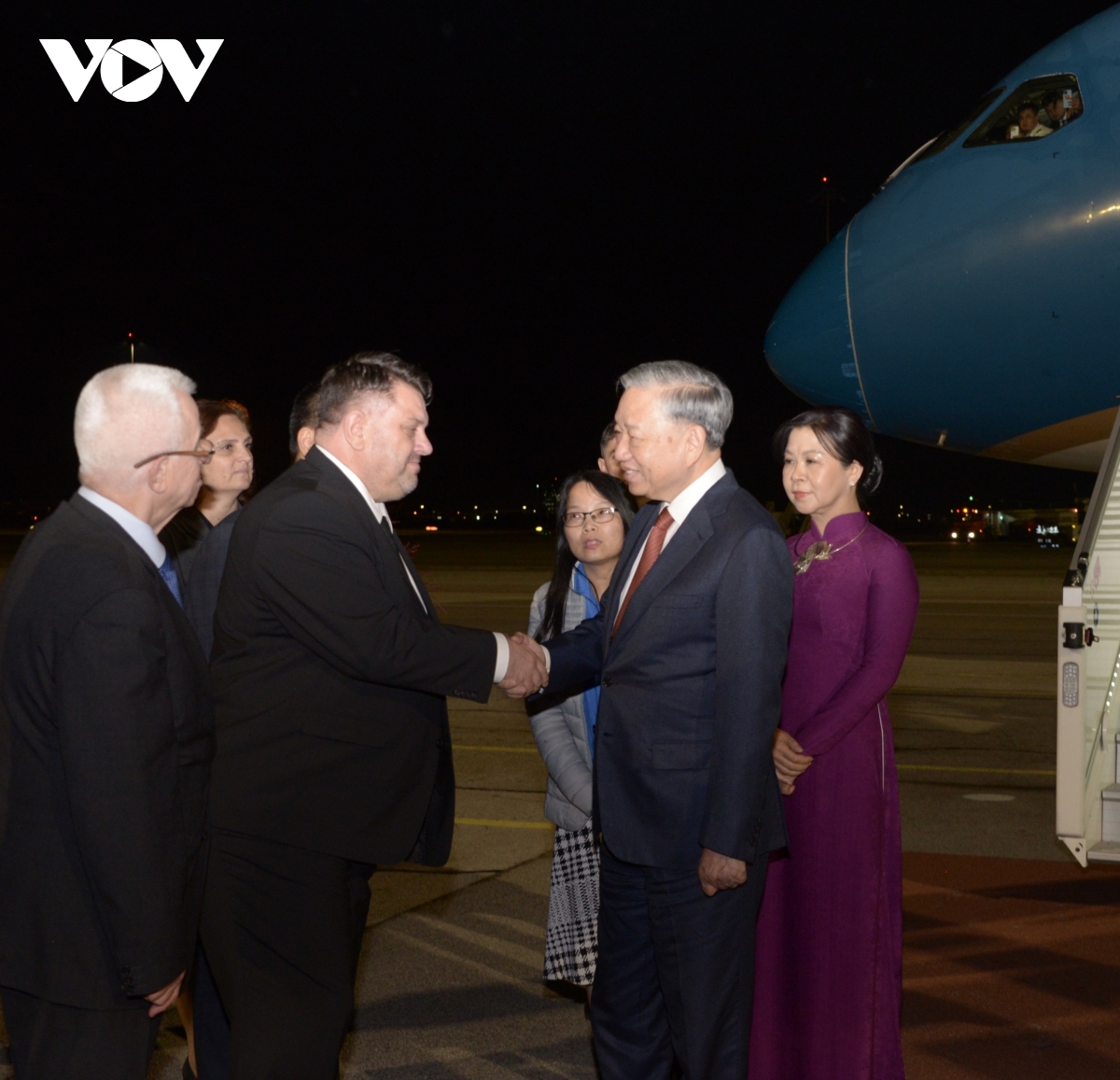 Tổng Bí thư Tô Lâm tới Sofia, bắt đầu các hoạt động thăm chính thức Bulgaria