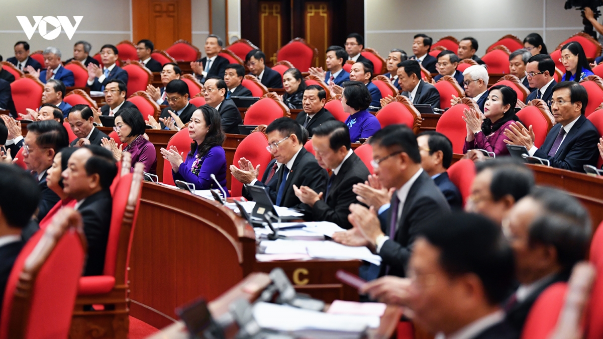 toan canh khai mac hoi nghi lan thu 13 ban chap hanh trung uong Dang khoa xiii hinh anh 7