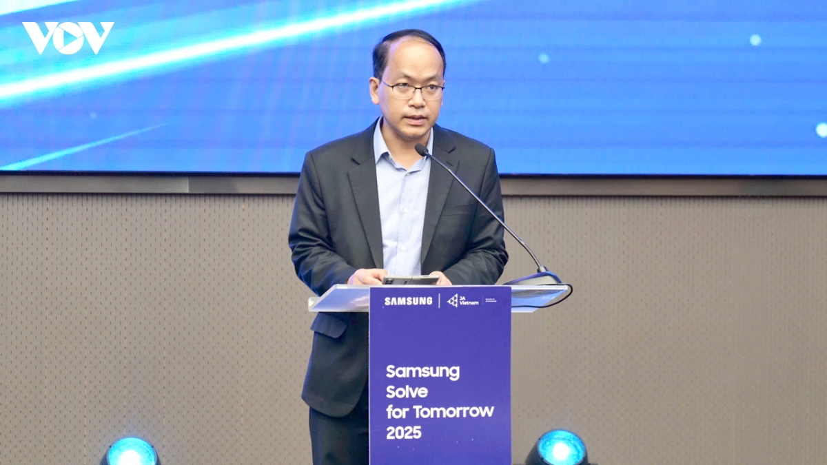samsung viet nam tong ket va trao giai cuoc thi samsung solve for tomorrow 2025 hinh anh 1