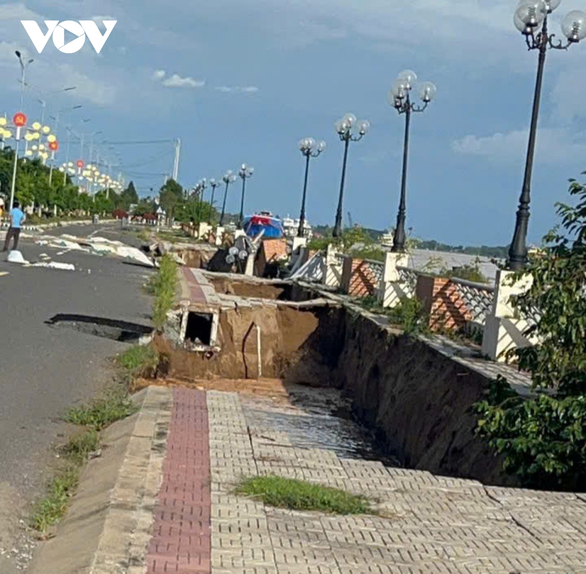 bo ke cu xa thuong phuoc Dong thap tiep tuc xay ra sat lo nghiem trong hinh anh 2