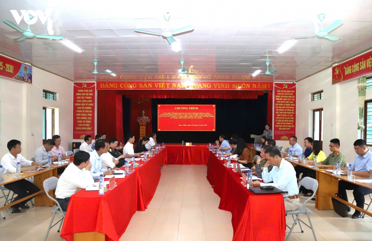 khao sat nam tinh hinh nhan dan ve Dai hoi Dang cac cap tai tinh son la hinh anh 2