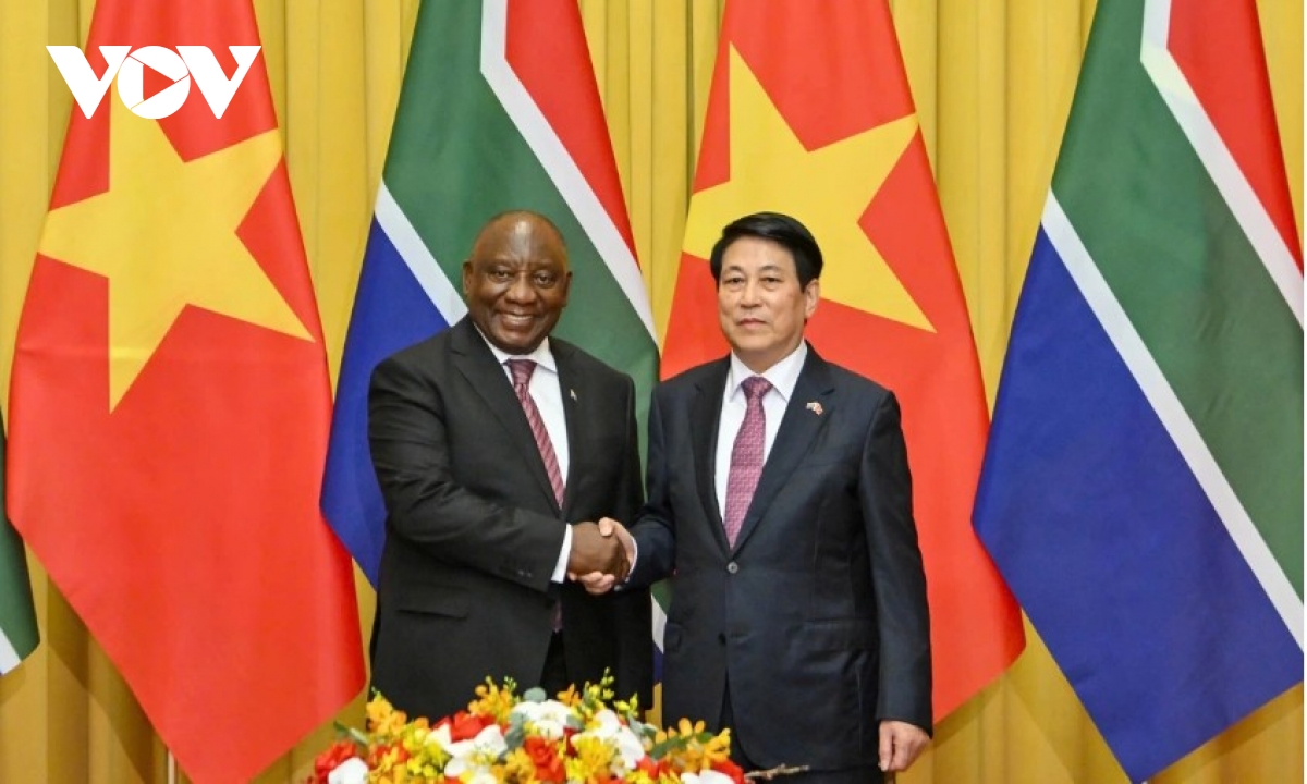 vietnam, south africa hold high-level talks on measures to forge bilateral ties picture 1 vietnam, south africa hold high-level talks on measures to forge bilateral ties picture 1