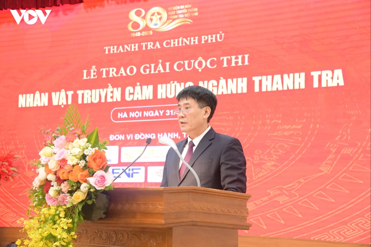 thanh tra chinh phu trao giai cuoc thi nhan vat cam hung nganh thanh tra hinh anh 2