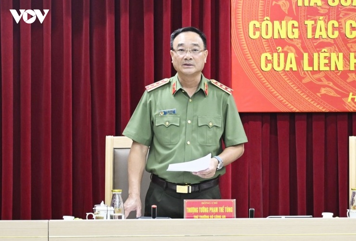 thu truong bo cong an bao dam tuyet doi an ninh, an toan le mo ky cong uoc ha noi hinh anh 1