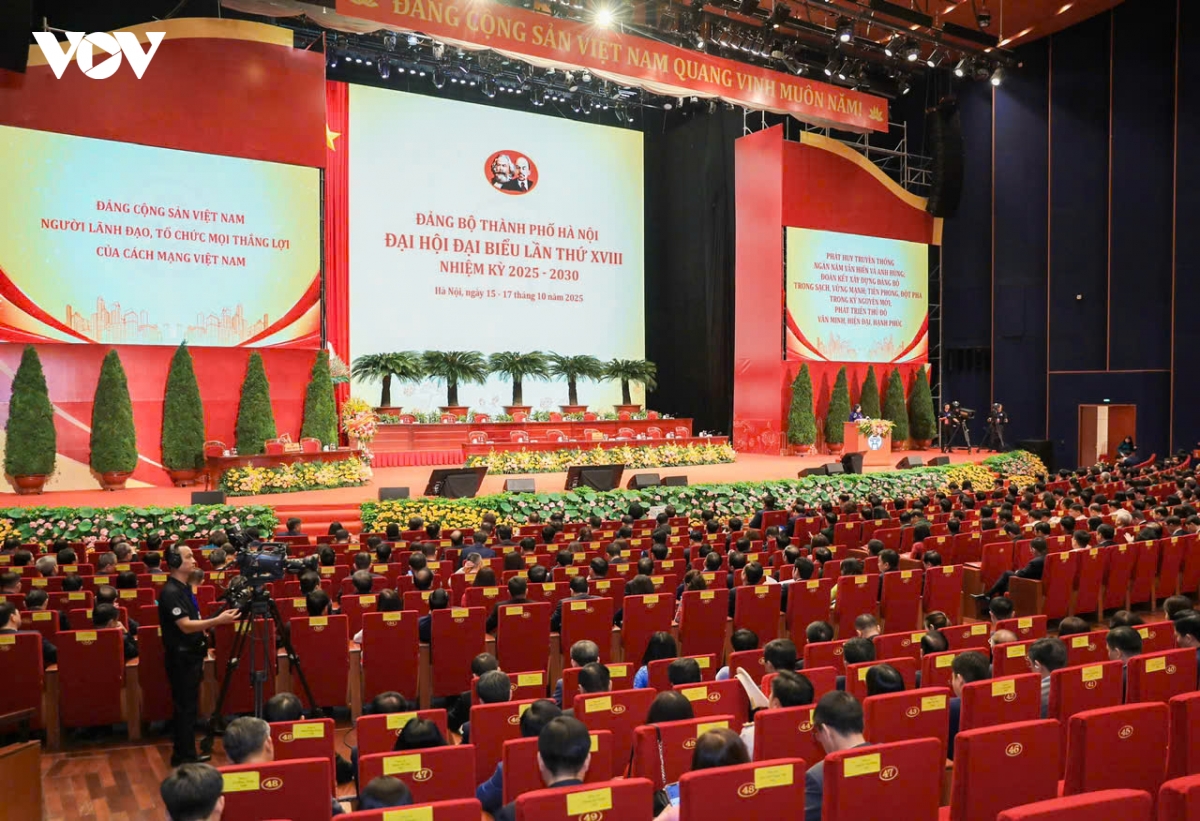 550 dai bieu du Dai hoi Dang bo ha noi quyet tam cho tam nhin 2045 hinh anh 2