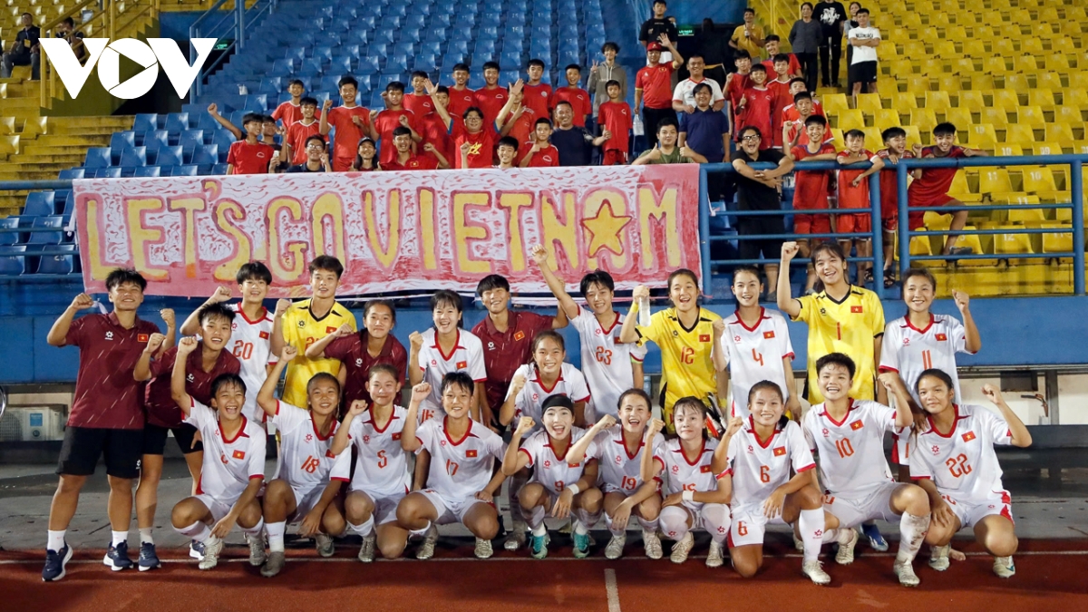 lich thi dau u17 nu viet nam tai giai chau A gap thai lan o tran mo man hinh anh 1