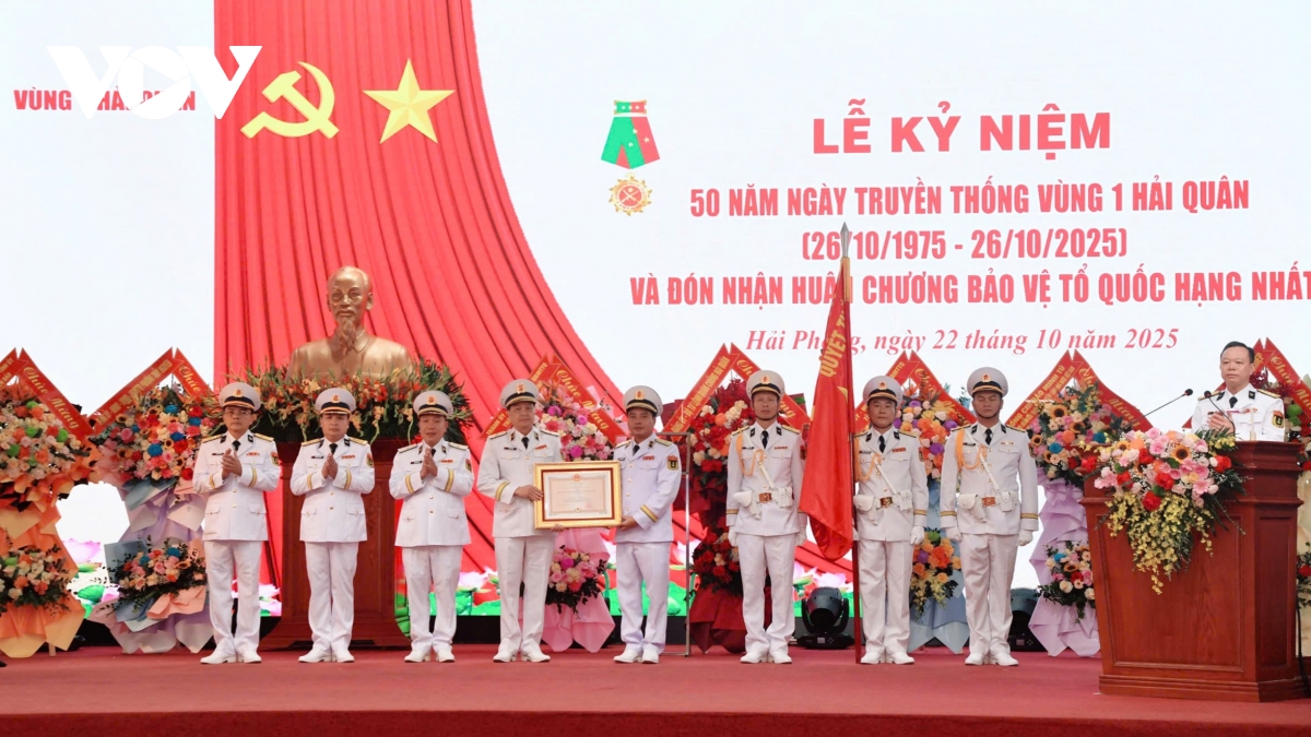 Vùng 1 Hải quân: 50 năm hành trình giữ biển